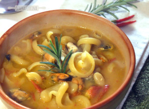 SerenaCucina - Pasta fagioli e cozze