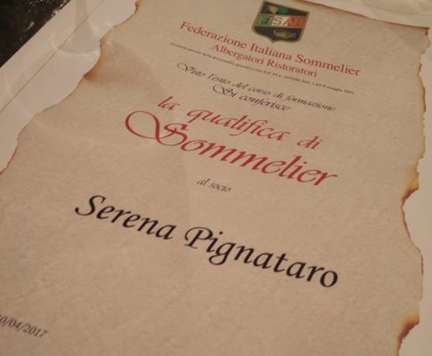 Sommelier… questa poi…